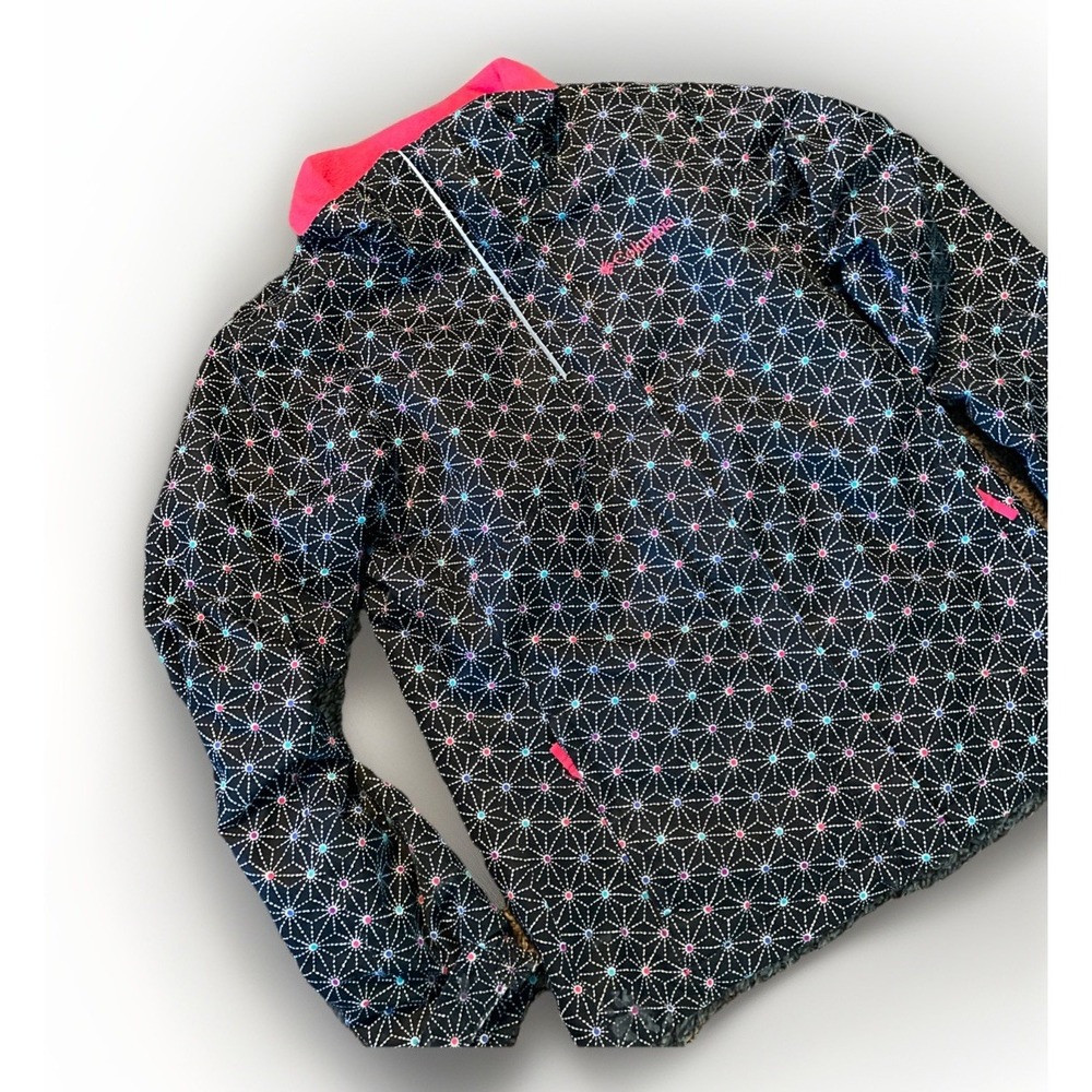 Columbia Girl Jacket‎ Coat Colorful Interchange Ski Snow Medium 10-12